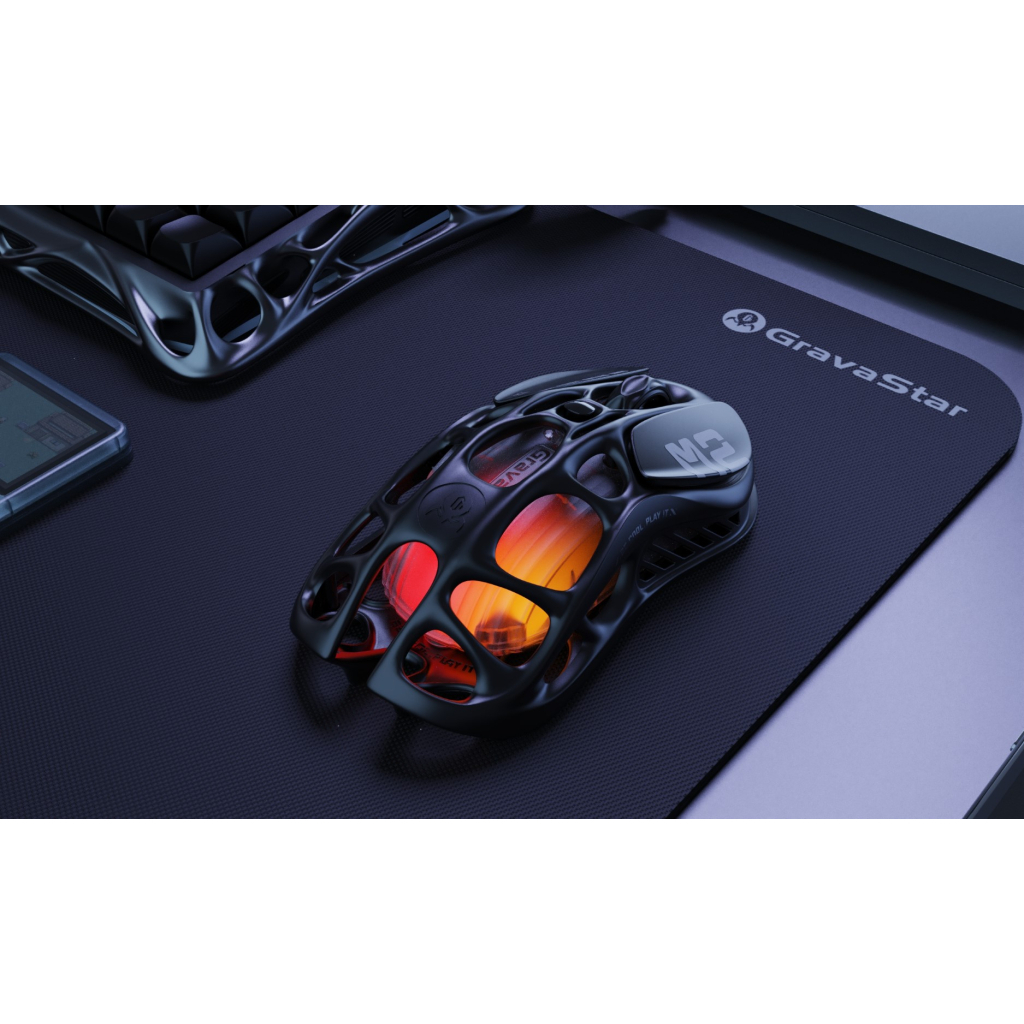 Мишка GravaStar Mercury M2 BT/WL/USB-A RGB Black (GRAVASTARM2_BLK) - зображення 4