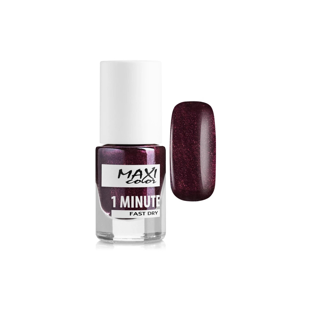 Лак для нігтів Maxi Color 1 Minute Fast Dry 033 (4823082004423) - зображення 1