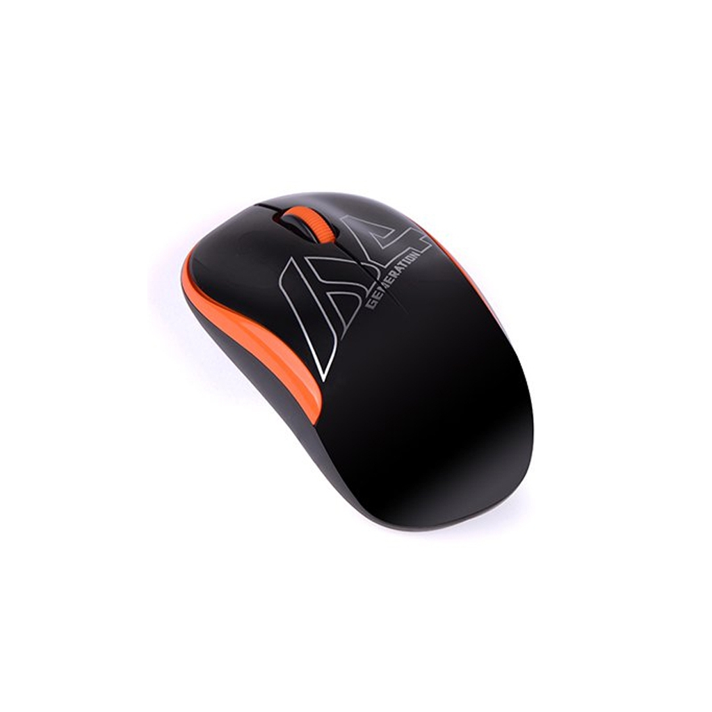 Мишка A4Tech G3-300N Black+Orange - зображення 5