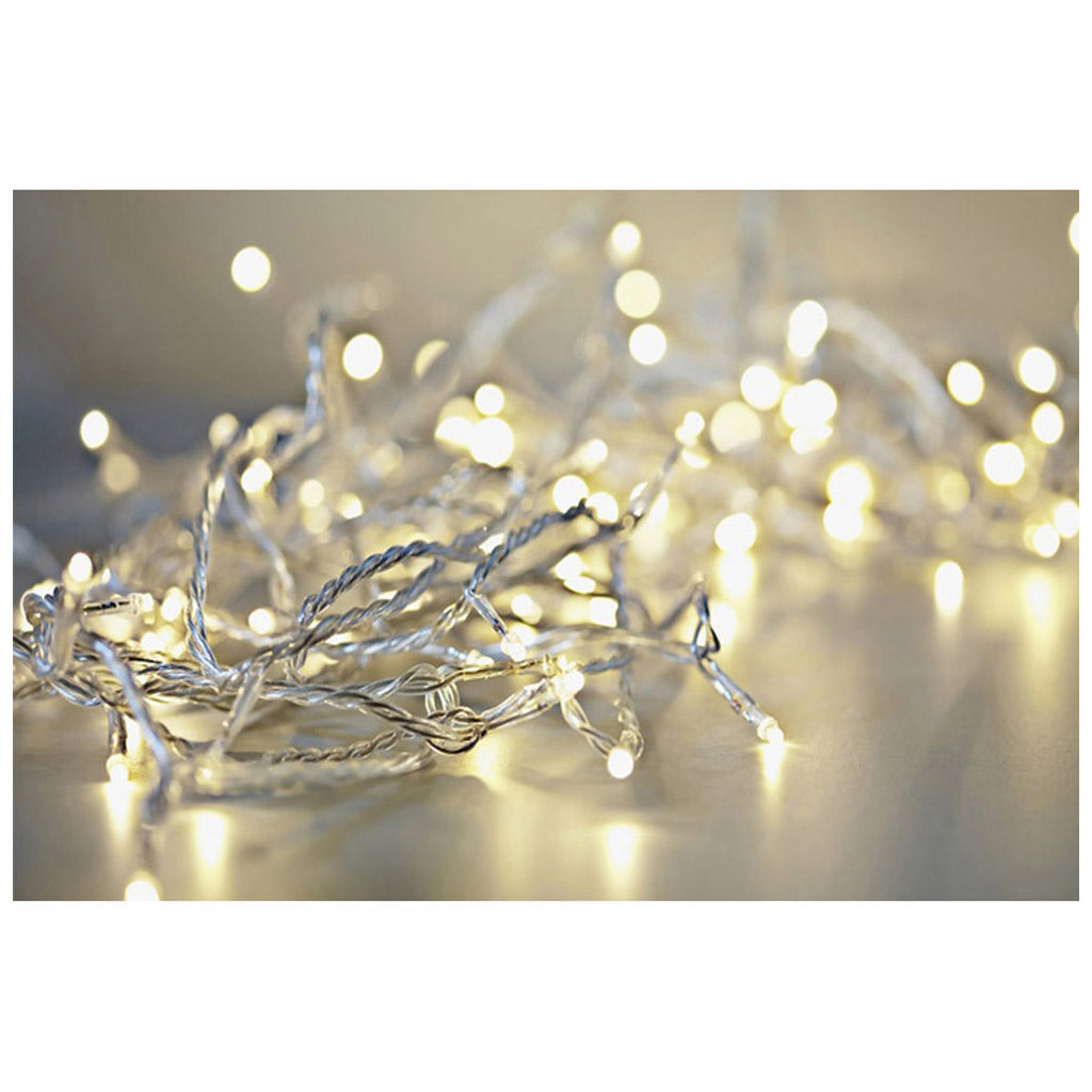 Гірлянда ColorWay LED 200 20м 8 функцій теплий колір 220V (CW-G-200L20V) - зображення 11