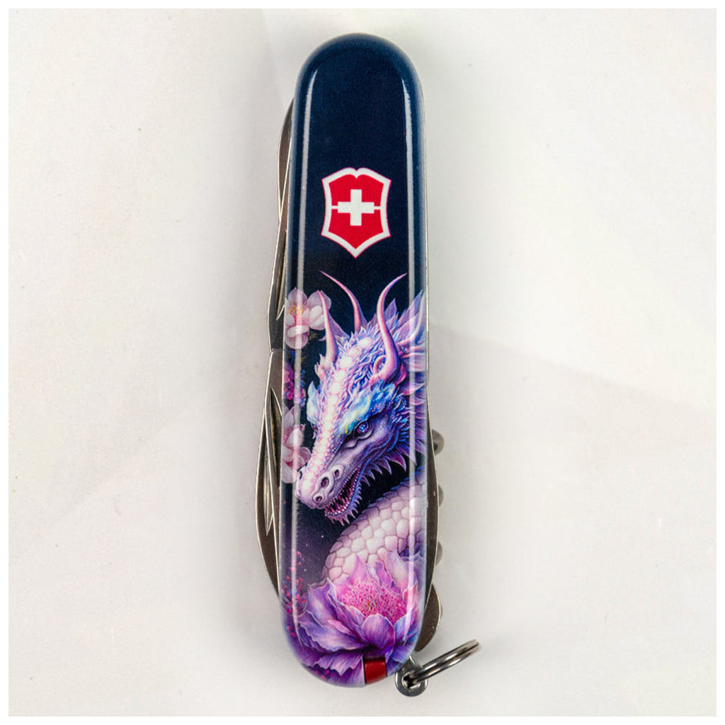 Ніж Victorinox Climber Zodiac Чарівний дракон (1.3703.3_Z3280p) - зображення 11