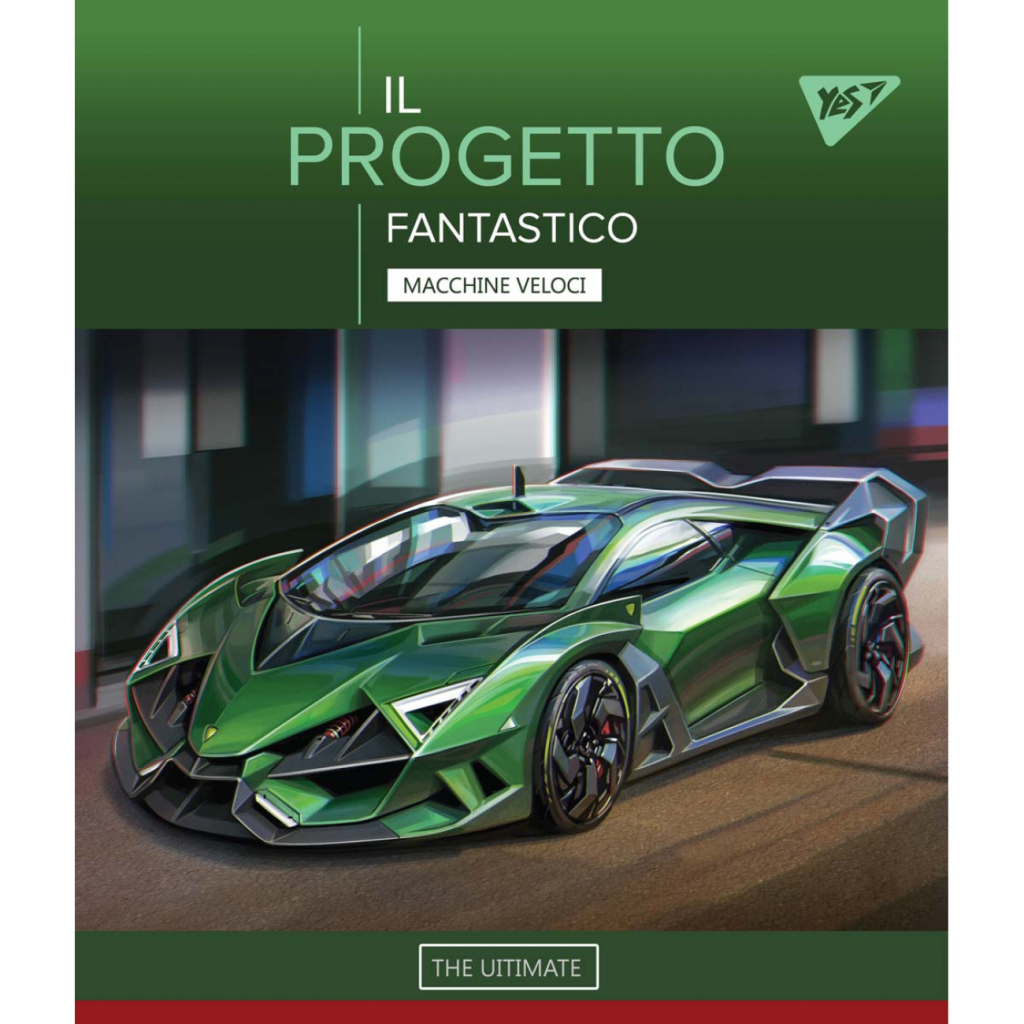 Зошит Yes А5 Fantastic Cars 18 аркушів клітинка (765181) - зображення 3