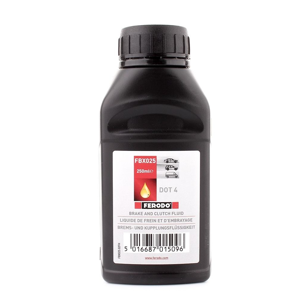 Гальмівна рідина FERODO DOT 4 0.25л (FBX025) - зображення 1
