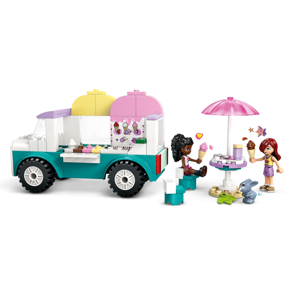 Конструктор LEGO Friends Хартлейк-Сіті. Фургон із морозивом (42644) - изображение 4