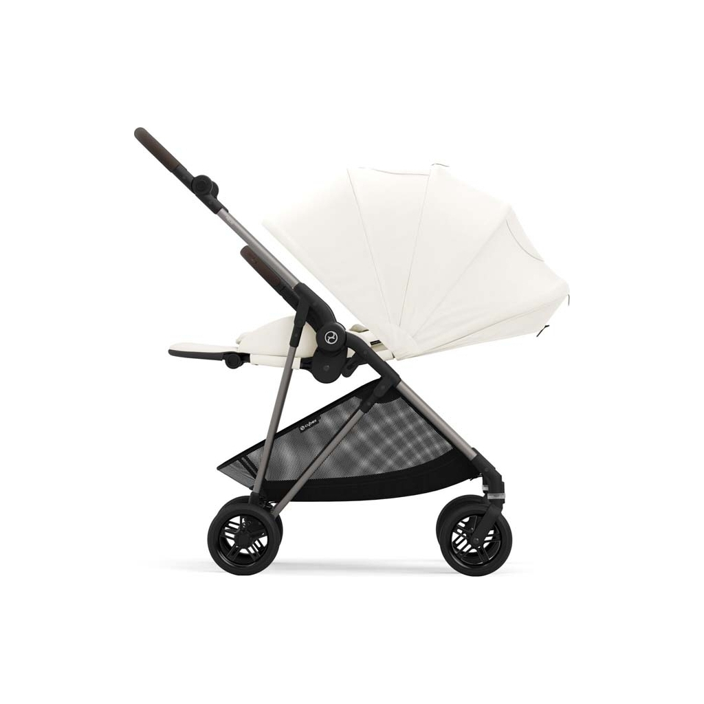 Коляска Cybex Melio Cotton White (з бампером) (522002659) - зображення 6
