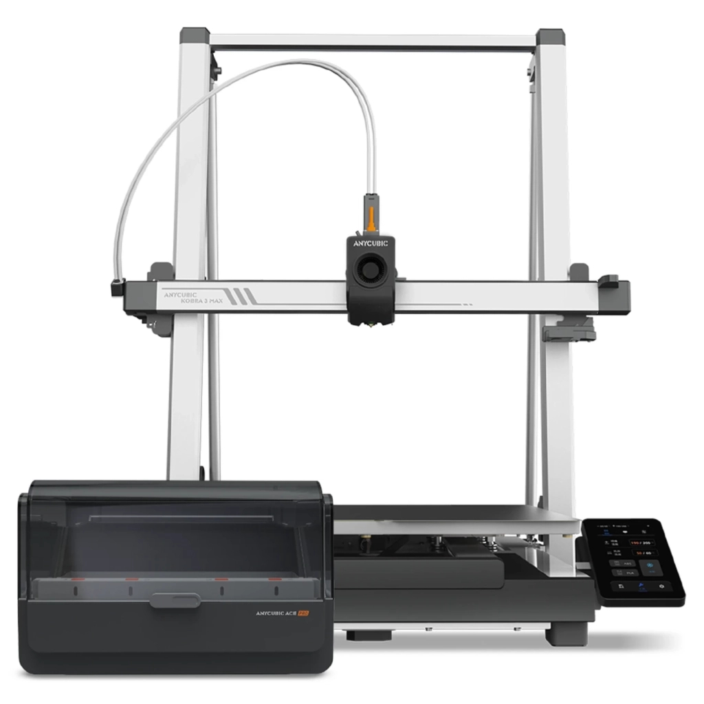 3D-принтер Anycubic Kobra 3 Max Combo (KB3MBKOA-O/DSHZBK0D-0) - зображення 1