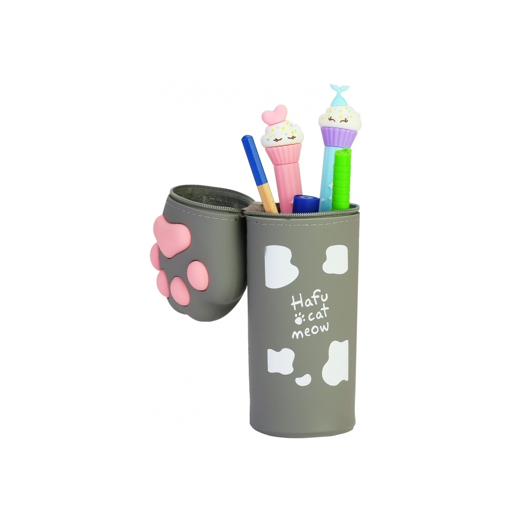 Пенал Cool For School 1 відділення Сірий (H-9339-grey) - зображення 2