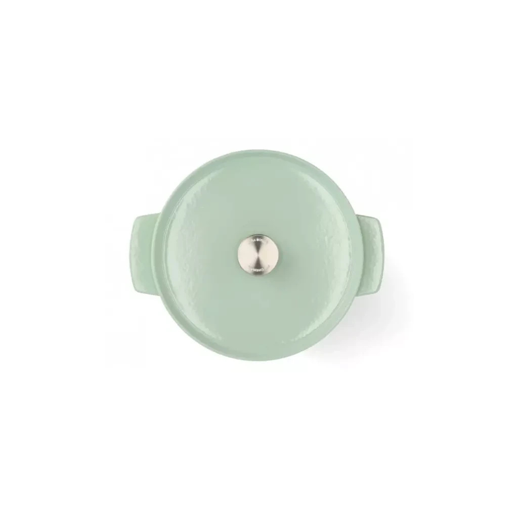 Каструля KitchenAid чавунна з кришкою 5,2 л Фісташкова (CC007434-001) - зображення 3