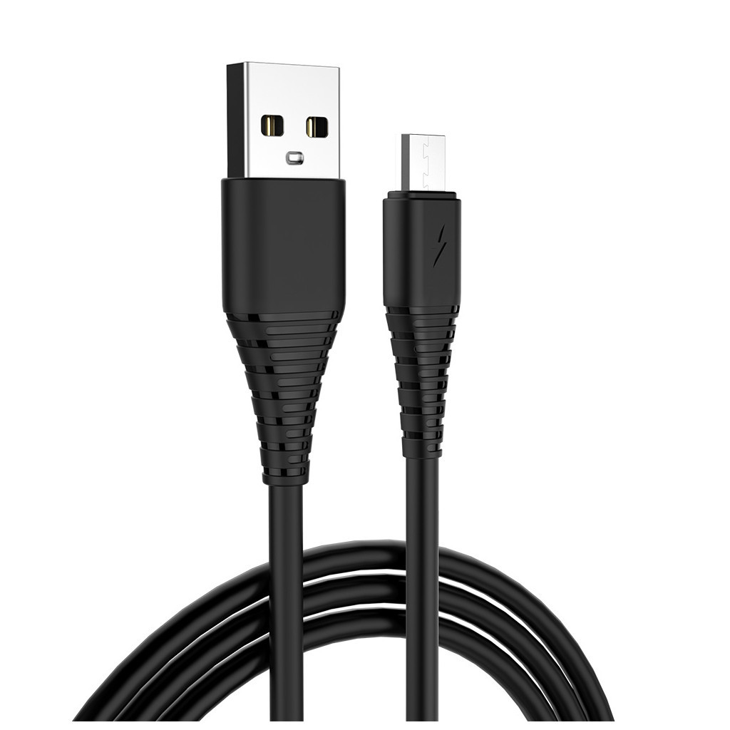 Зарядний пристрій ColorWay 1USB AUTO ID 2A (10W) black + cable micro USB (CW-CHS012CM-BK) - зображення 2