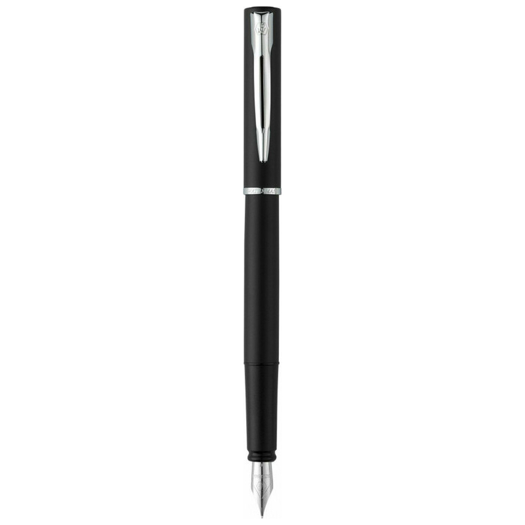 Ручка пір'яна Waterman ALLURE Black CT  FP F блістер (13 311b) - зображення 1