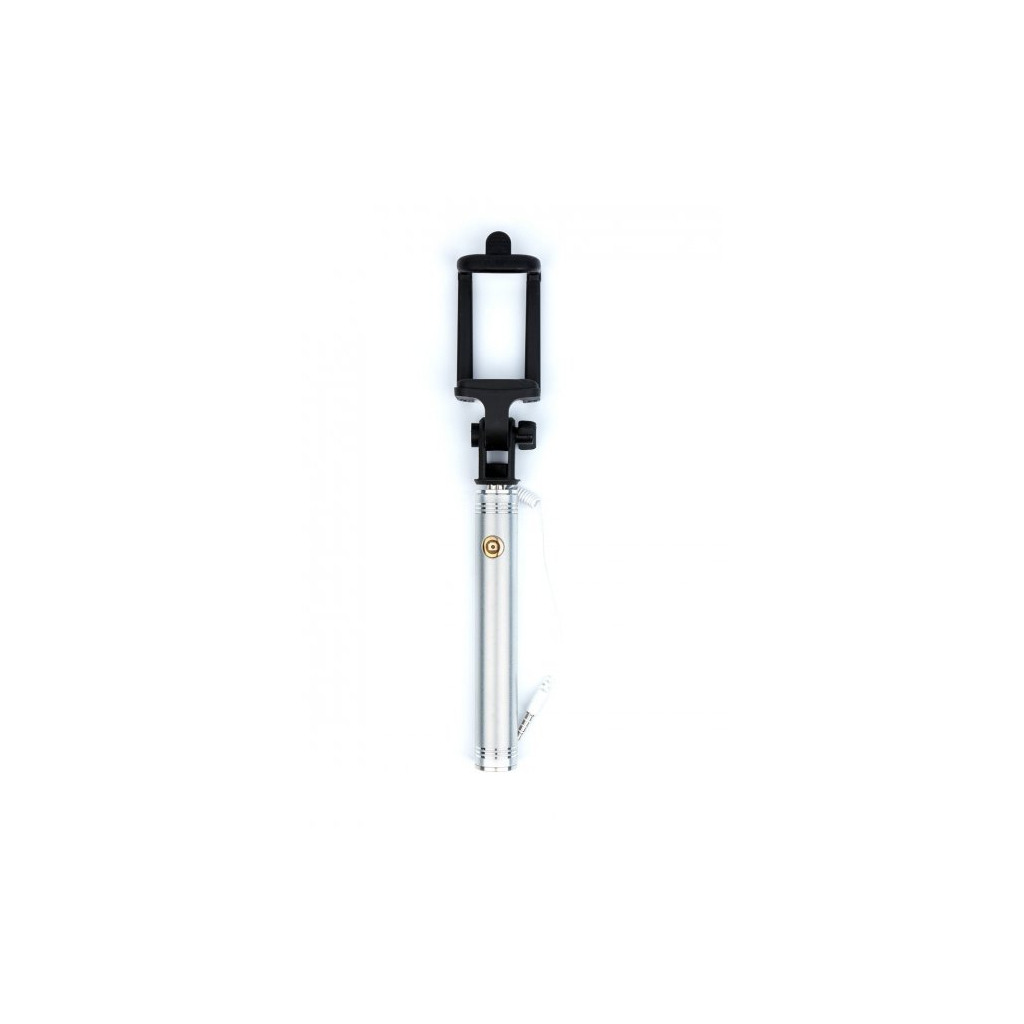 Монопод для селфі Grand-X Metallic Jack 3,5 U-крепление 170-750мм Silver (MPGJMS) - изображение 1