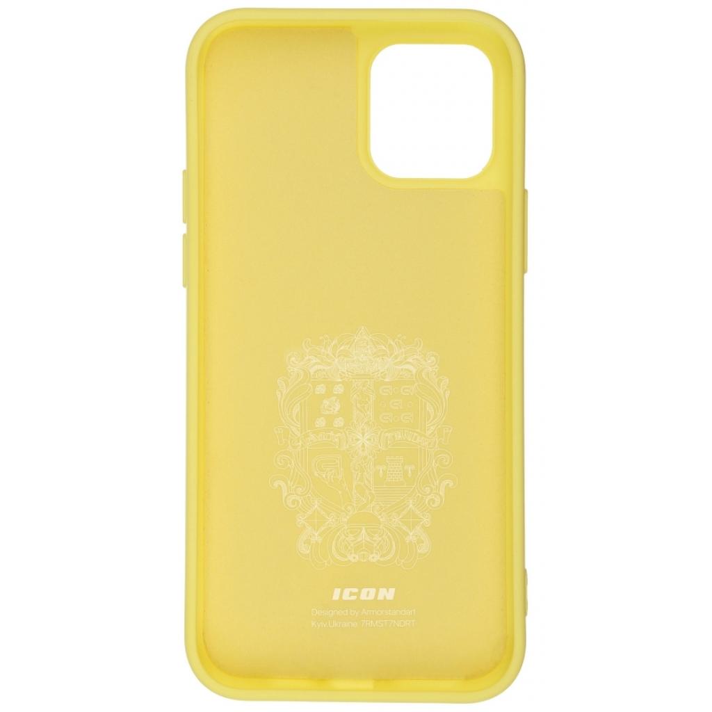 Чохол до мобільного телефона Armorstandart ICON Case for Apple iPhone 12 Mini Yellow (ARM57489) - зображення 2