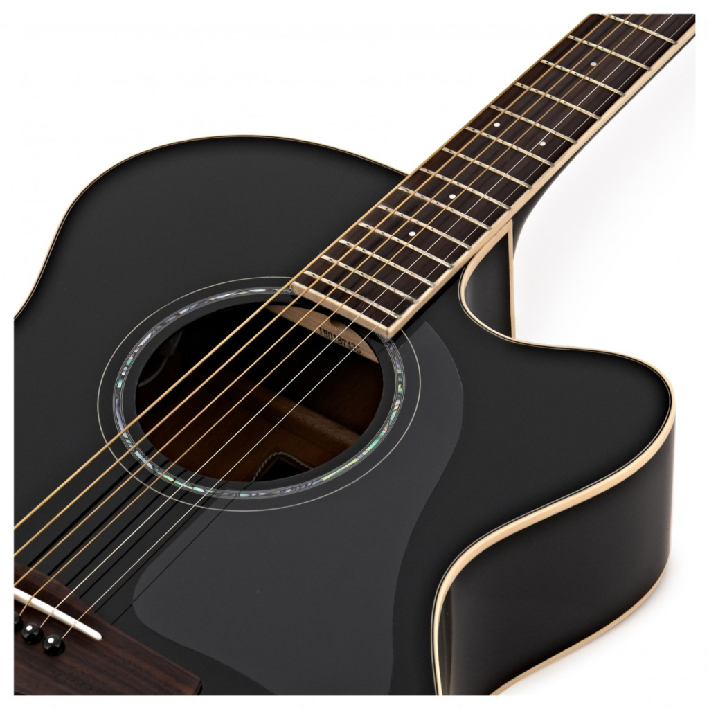 Гітара електроакустична Yamaha CPX600 Black - зображення 3