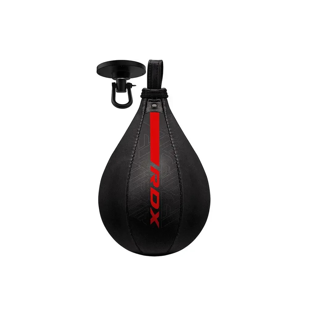 Груша боксерська RDX F6 Kara Speed Boll + swivel Matte Red (2SBR-F6MR) - зображення 1