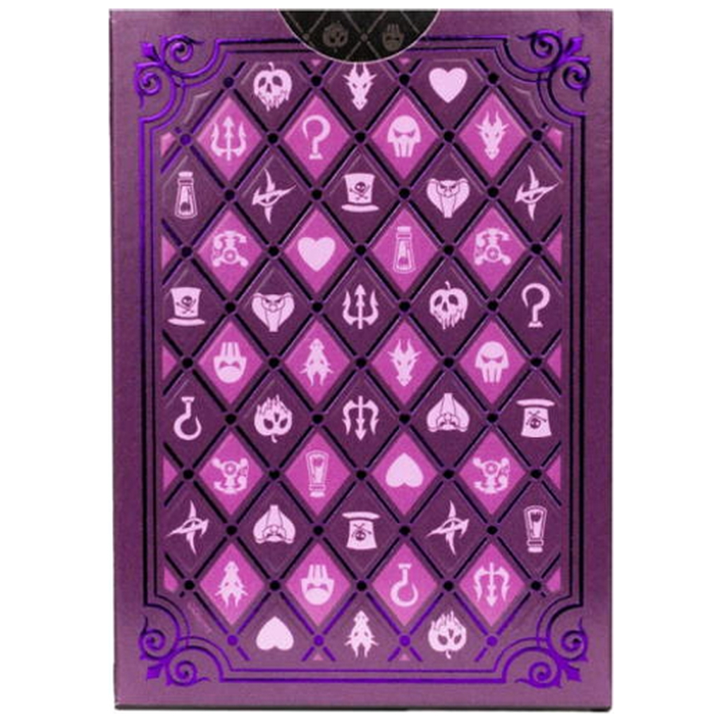 Гральні карти Bicycle Disney Villains (purple) (ВР_БДВП) - зображення 2