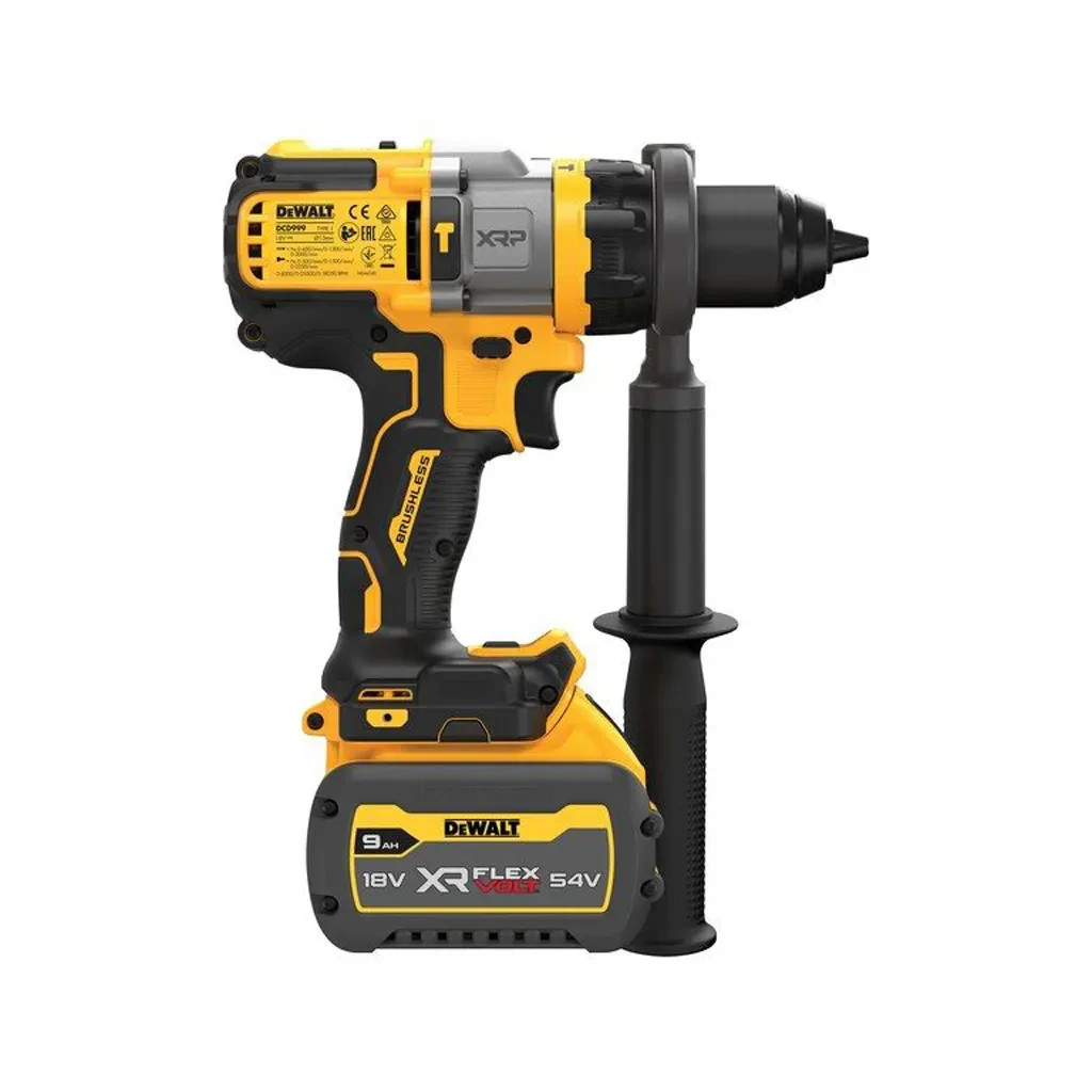 Шуруповерт DeWALT XR Li-lon 18 В, 2 АКБ + ЗП, кейс TSTAK (DCD999X1) - зображення 3