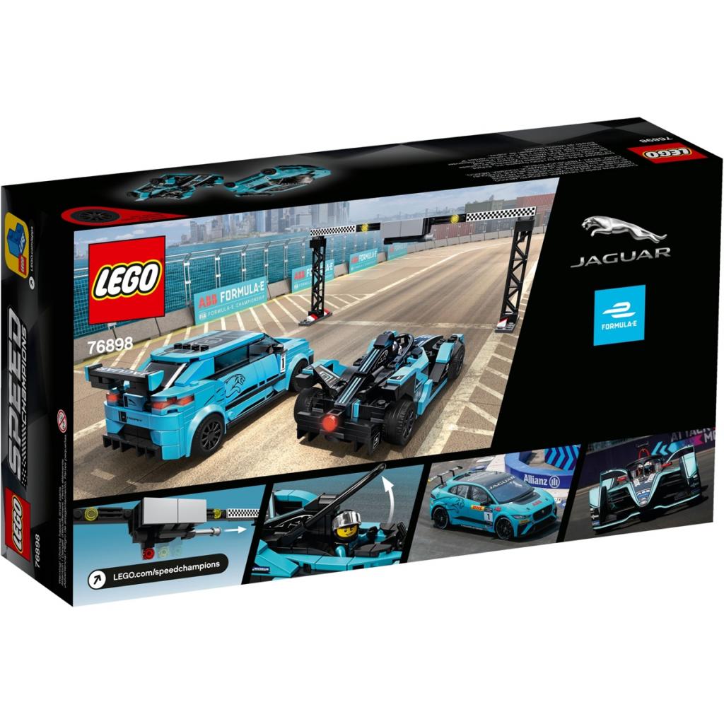 Конструктор LEGO Formula E Panasonic Jaguar Racing GEN2 car & Jaguar I-PACE (76898) - зображення 4