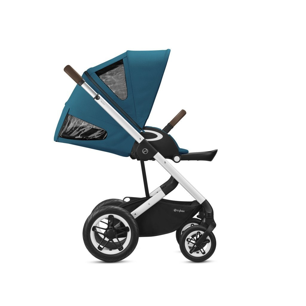 Коляска Cybex Talos S Lux SLV River Blue turquoise (520001481) - зображення 4