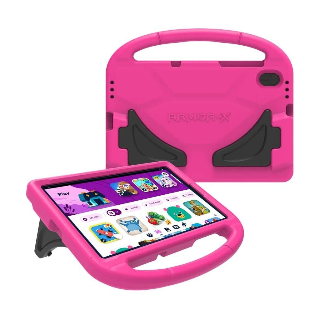 Чохол до планшета Lenovo M10HD 2nd Kids Bumper Red (ZG38C03435) - зображення 2