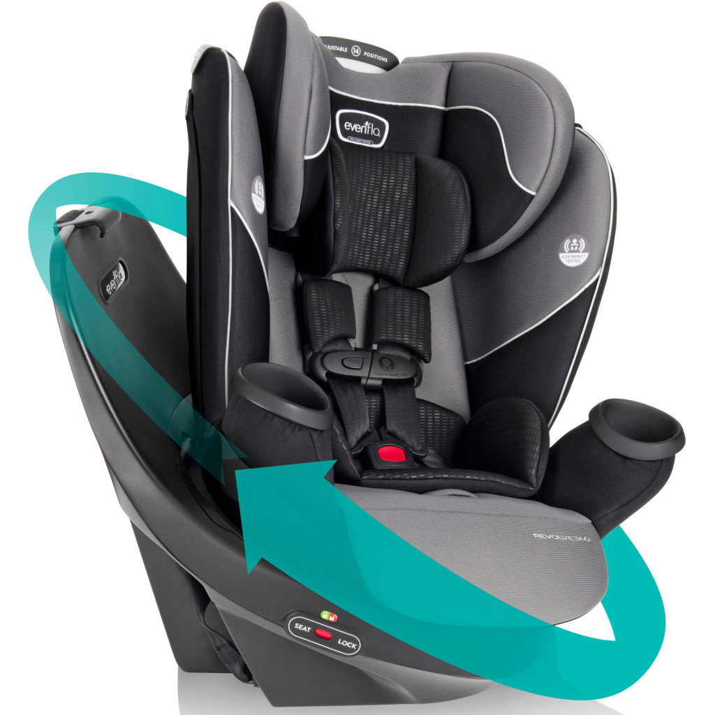 Автокрісло Evenflo Revolve 360 LX (1,8 до 54,4 кг) Amherst Gray (032884201983) - зображення 5