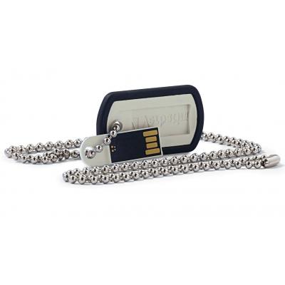 USB флеш накопичувач Verbatim 16GB Dog Tag Black USB 2.0 (98671) - зображення 3
