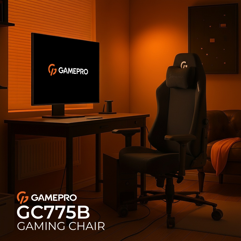 Крісло ігрове GamePro GC775B Fabric Black (GC775B) - зображення 5
