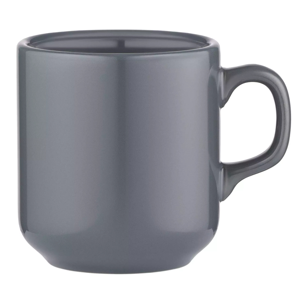 Чашка Ardesto Carlo, 280мл, кераміка, чорна (AR3047BK) - зображення 1