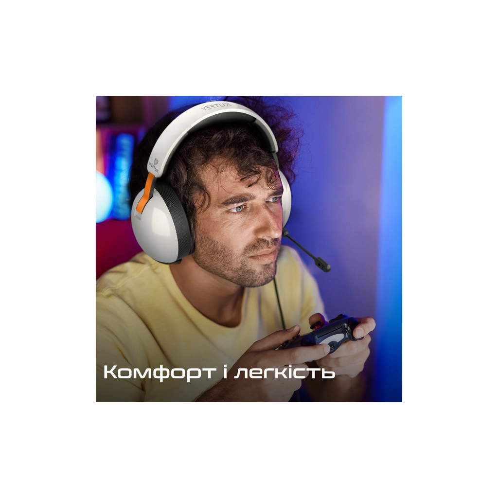 Навушники Vertux BB-8 White (bb-8) - зображення 6