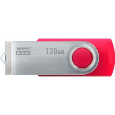 USB флеш накопичувач Goodram 128GB UTS3 Twister Red USB 3.0 (UTS3-1280R0R11) - зображення 1
