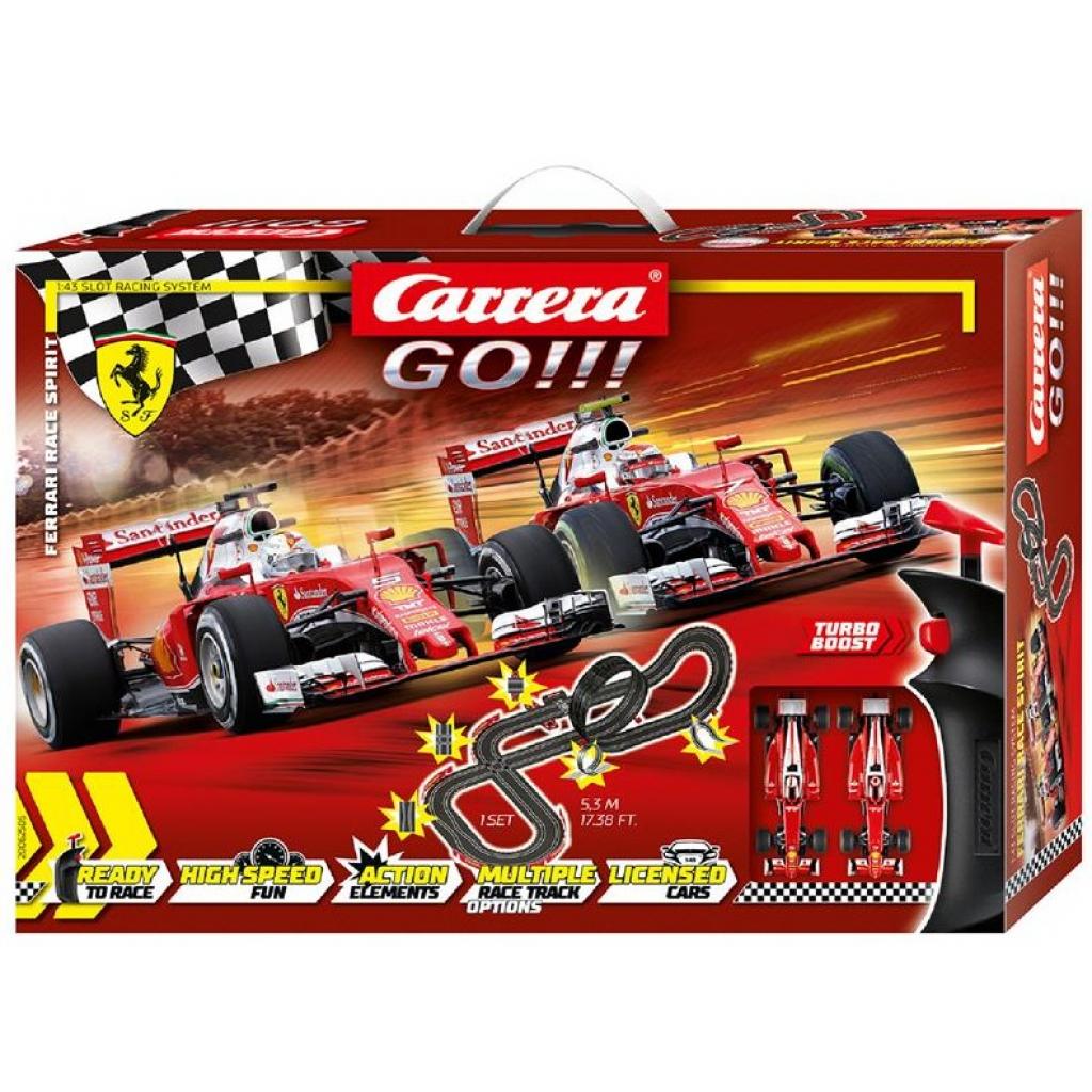Автотрек Carrera GO!!! Дух перегонів Ферарі, траса 5,3 м (CR-20062505) - зображення 1