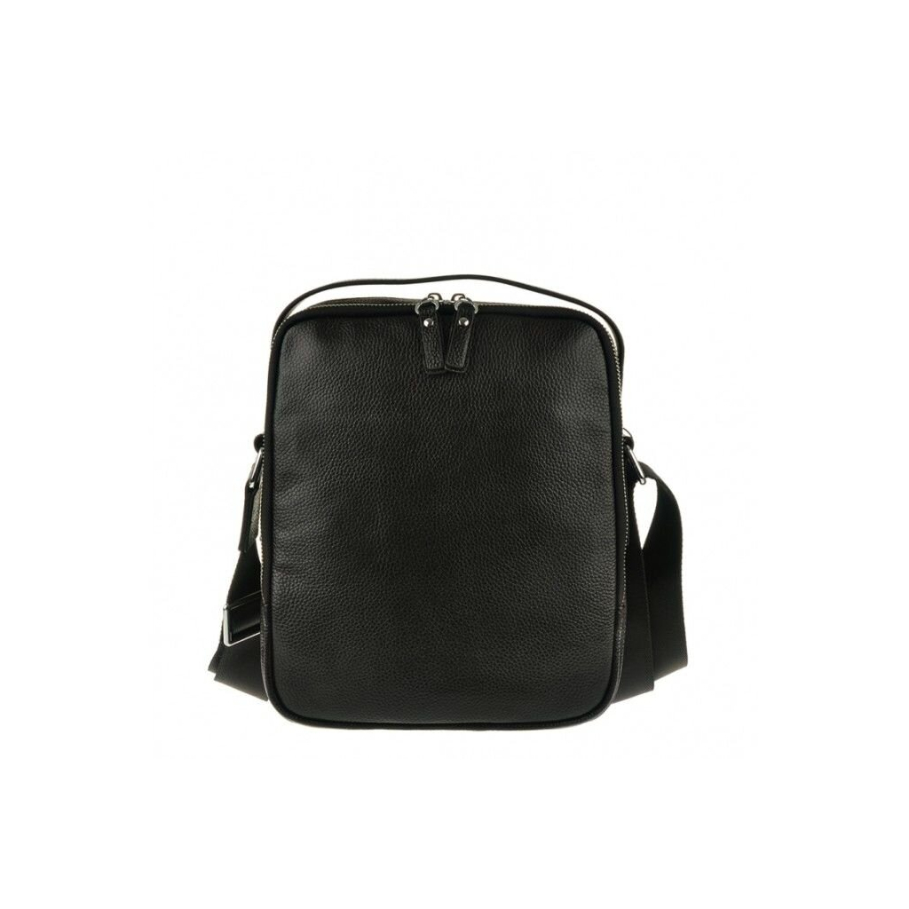 Сумка Vintage Месенджер шкіряна Чорна (14578) - зображення 5