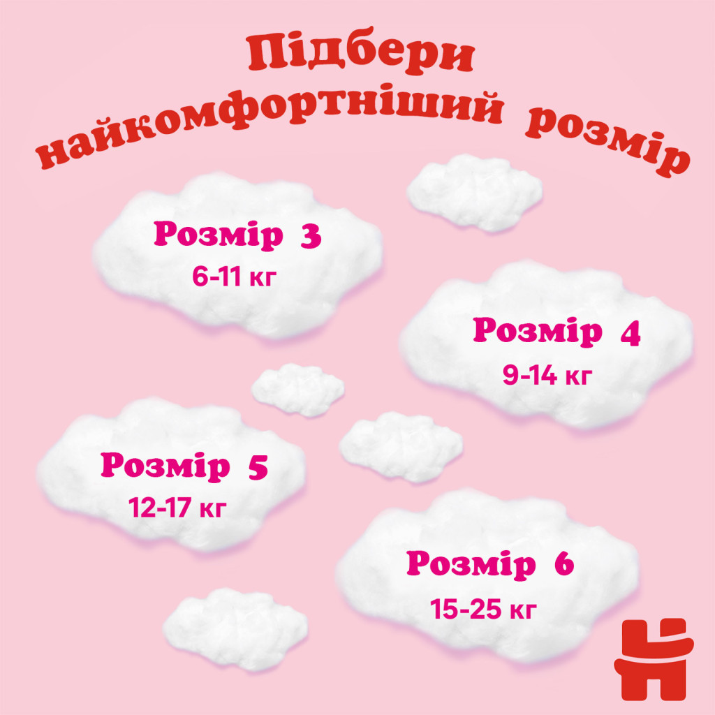 Підгузки Huggies Pants 3 Jumbo (6-11 кг) для дівчаток 44 шт (5029053564234) - зображення 5