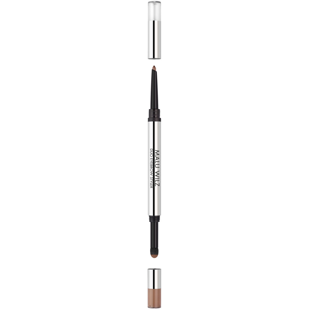 Олівець для брів Malu Wilz Duo Eyebrow Styler 02 - Blonde (4043993438623) - зображення 2