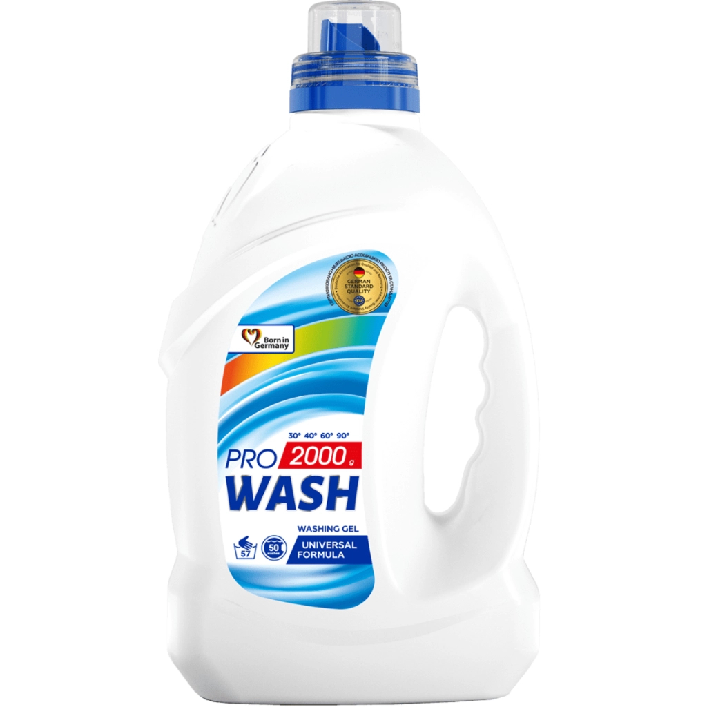 Гель для прання Pro Wash Універсальний 2 кг (4823128000921) - зображення 1
