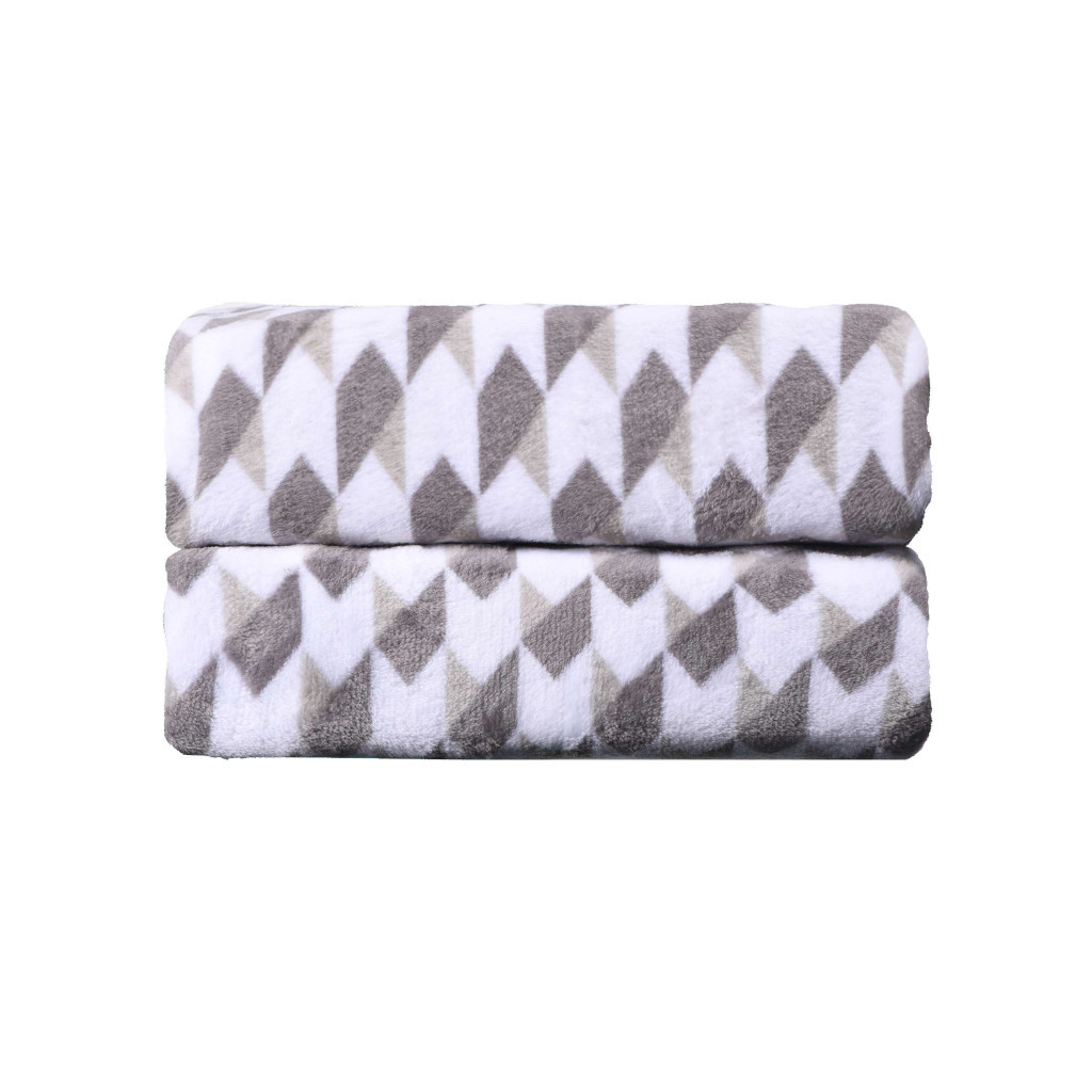 Плед Ardesto Flannel геометрія, 200х220 см (ART0105PB) - зображення 12