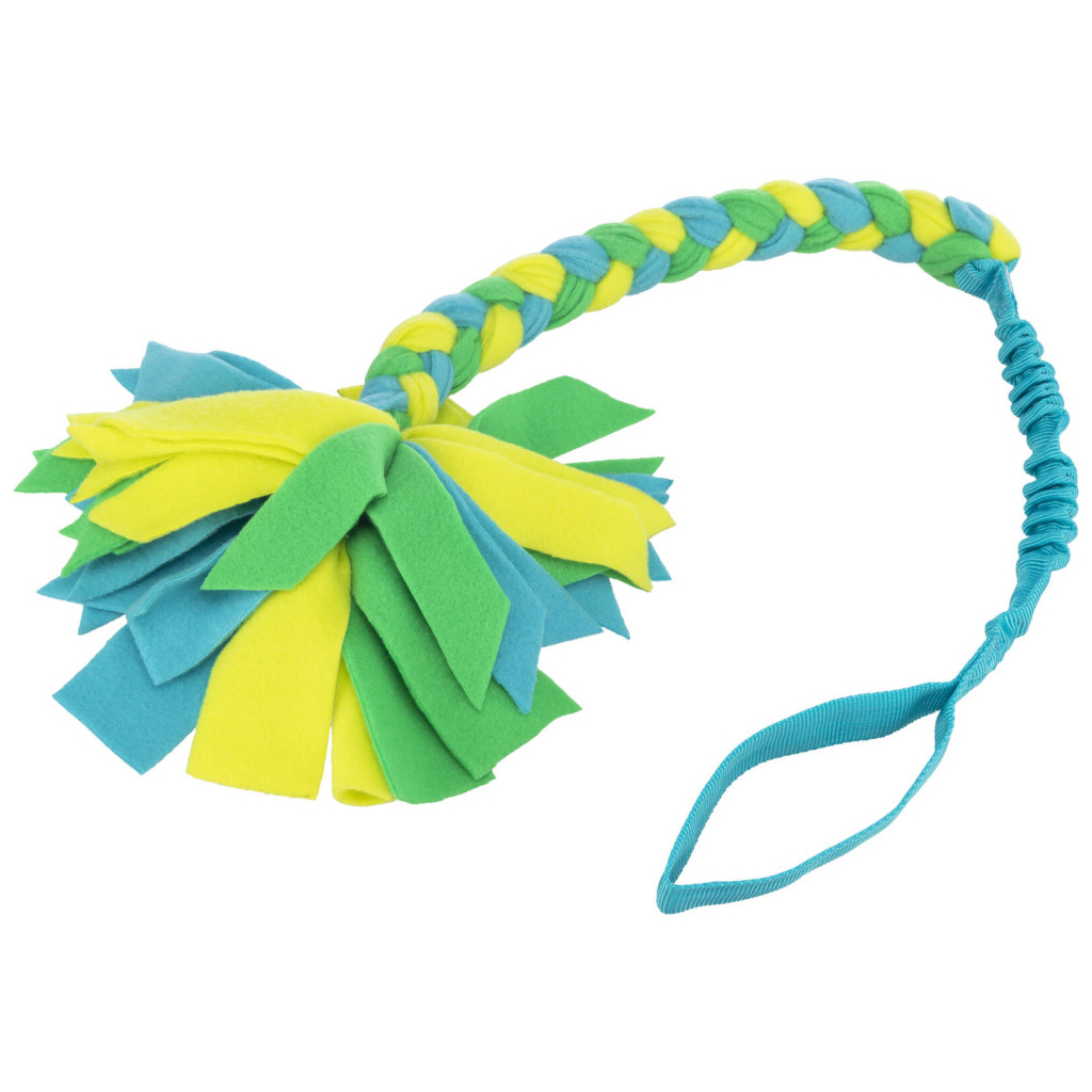 Іграшка для собак Trixie Канат банджі для перетягування Поліестер 85 см (4011905347042) - зображення 1