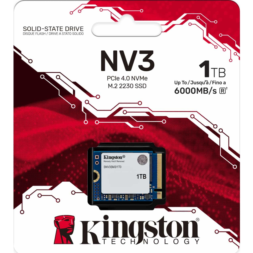 Накопичувач SSD M.2 2230 1TB NV3 Kingston (SNV3SM3/1T0) - зображення 3