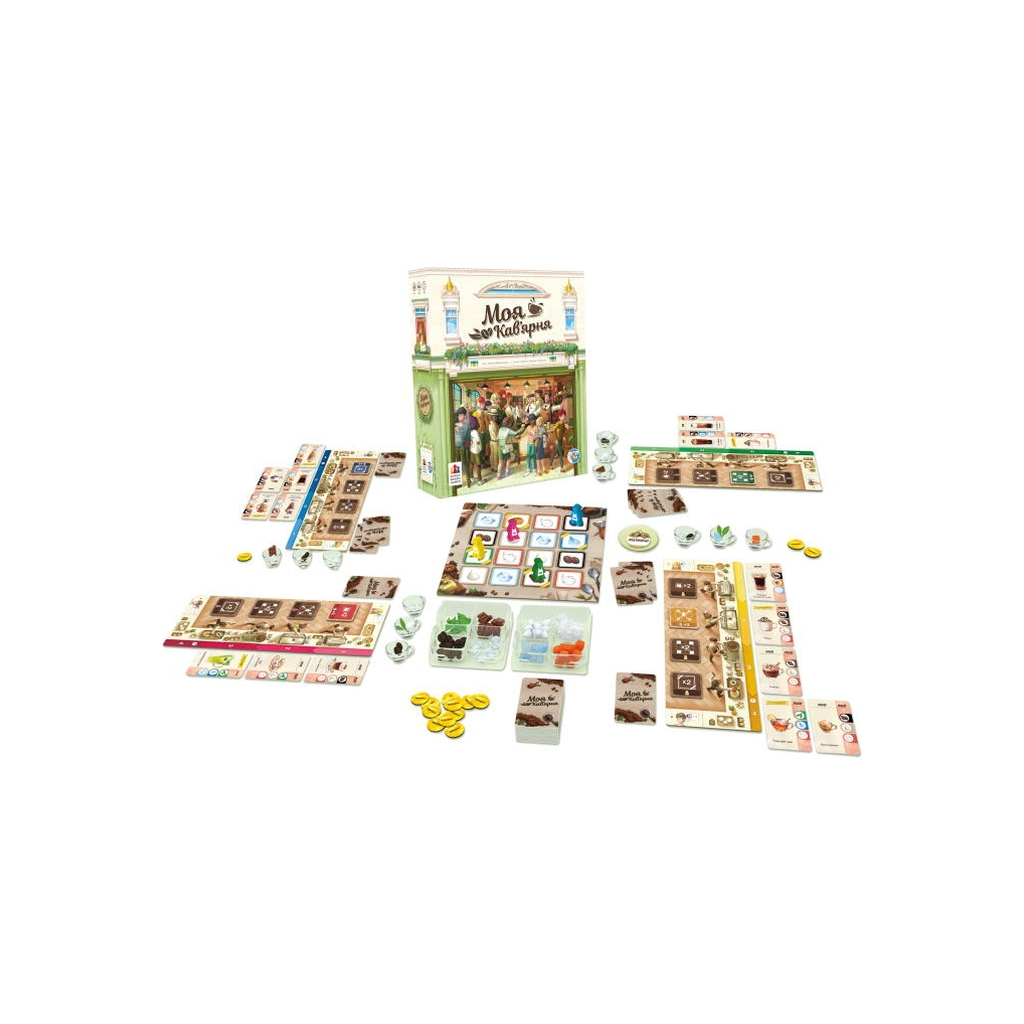 Настільна гра Games 7 Days Моя кав’ярня (Coffee Rush) (укр.) (MKV01UA) - зображення 9