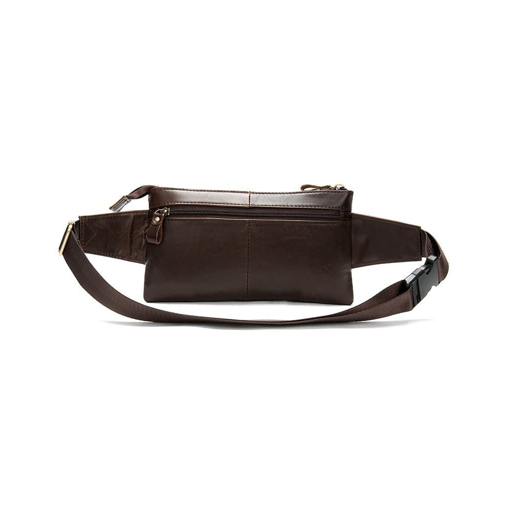 Сумка Vintage Поясна чоловіча Коричнева (14897) - зображення 7
