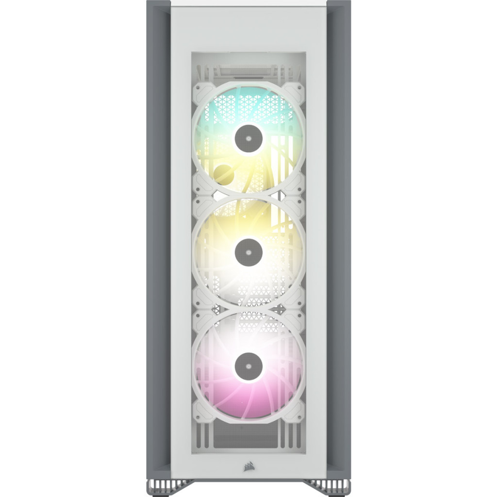 Корпус Corsair iCUE 7000X RGB Tempered Glass White (CC-9011227-WW) - зображення 2