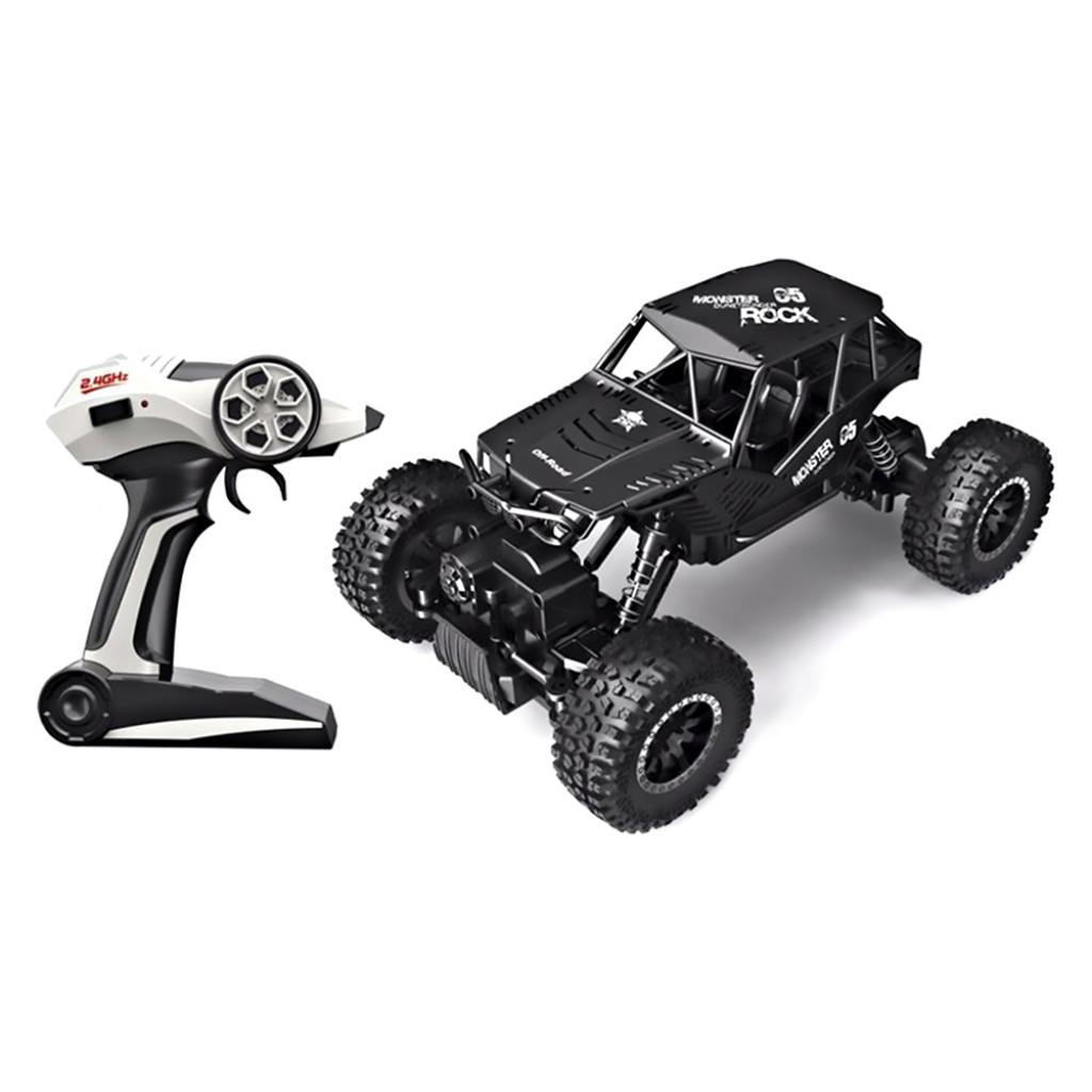 Радіокерована іграшка Sulong Toys OFF-ROAD CRAWLER TIGER Чорний 1:18 (SL-111RHMBl) - зображення 2