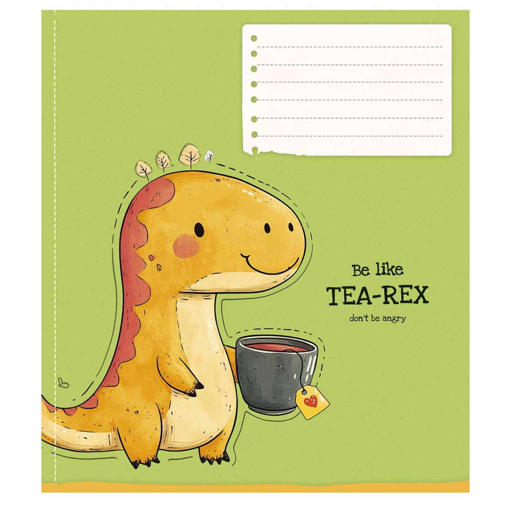 Зошит Школярик Be lake 12 аркушів лінія (012-3534L) - зображення 4