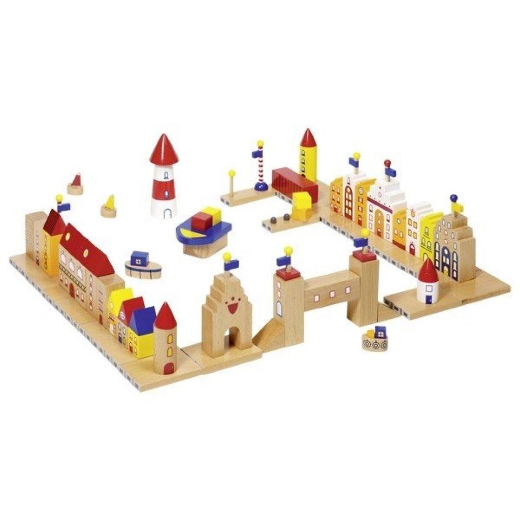 Конструктор Goki дерев'яний Моя маленька гавань (58860G) - зображення 1