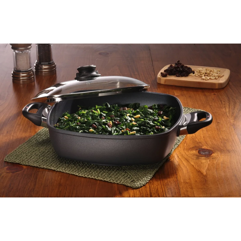 Сотейник Swiss Diamond XD Induction квадратий з кришкою 28х28 см (XD66282ic) - зображення 6