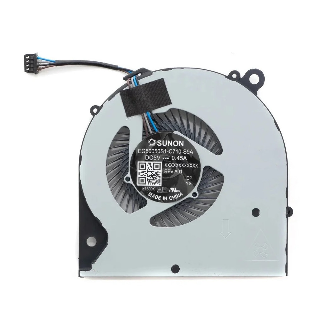 Вентилятор ноутбука HP Elitebook 745,840 G3/G4 (821163-001) 5V,0.5A,4pin (A48801) - зображення 1