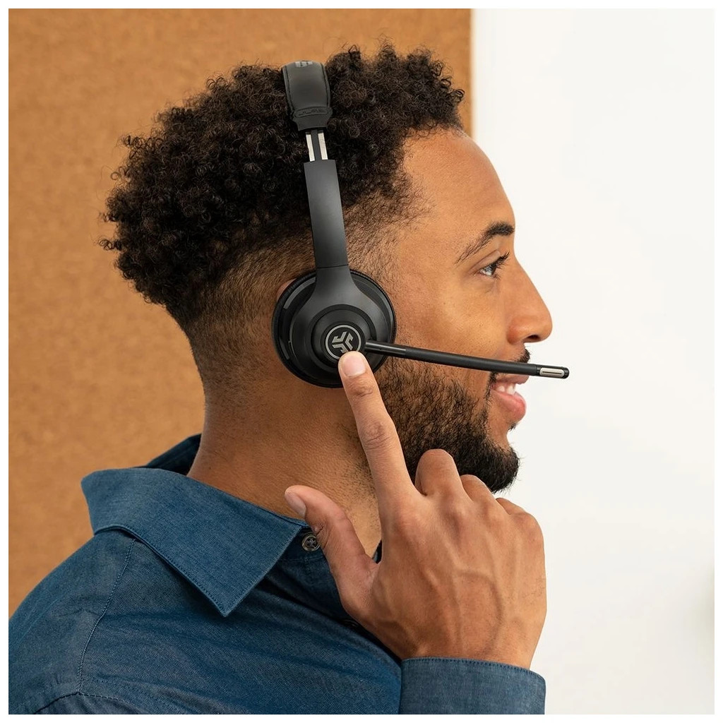 Навушники Jlab GO Work Wireless 2nd Gen Black (IEUHBGOWORKRBLK4) - зображення 7