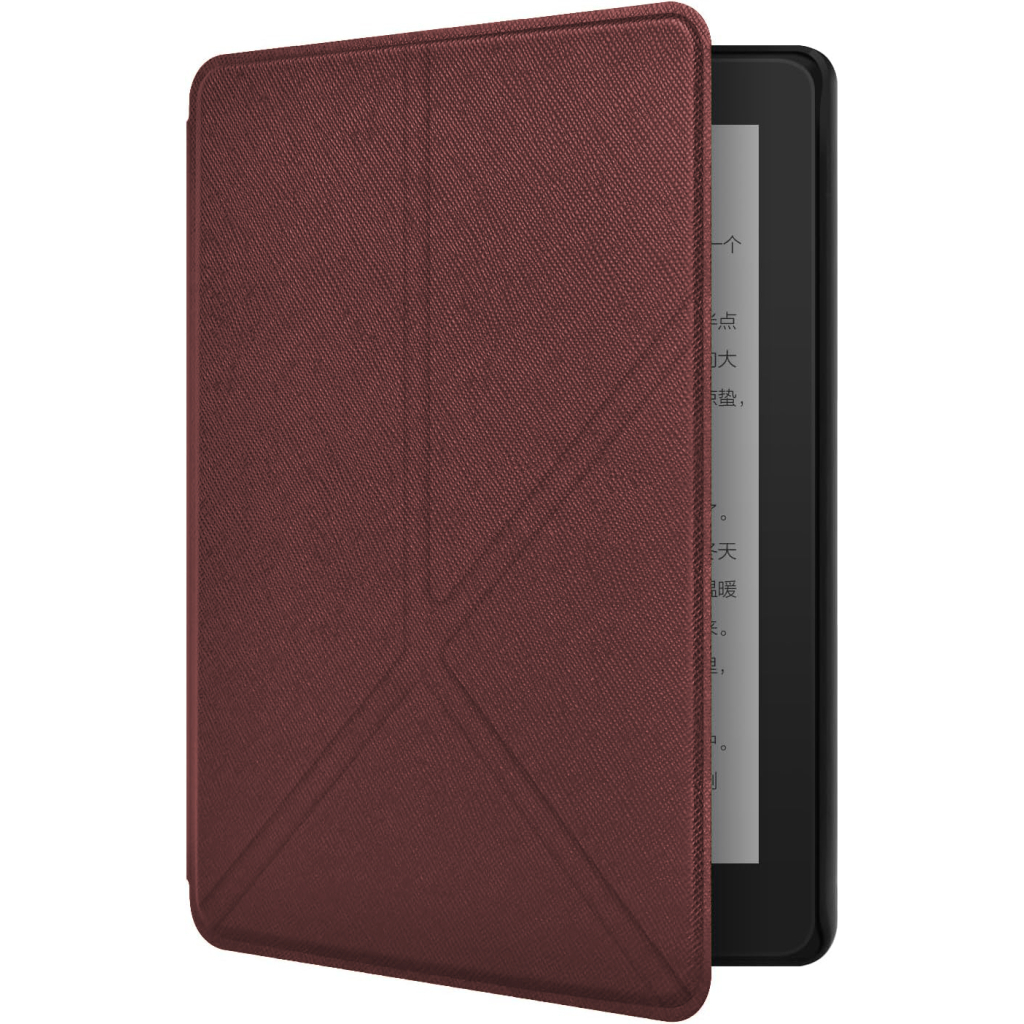 Чохол до електронної книги BeCover Ultra Slim Origami Amazon Kindle Paperwhite 12th Gen. 2024 7"/Colorsoft (2024) Red Wine (712842) - зображення 4