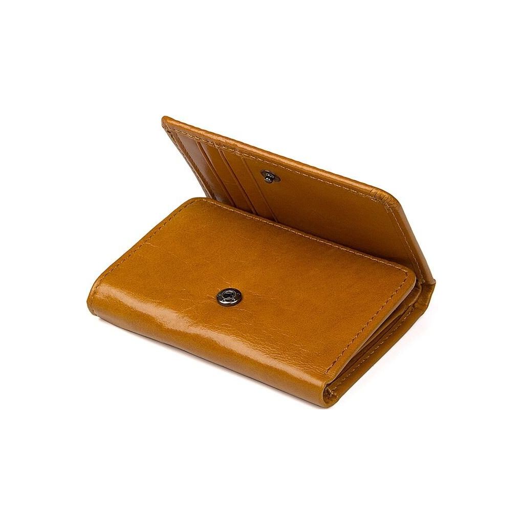 Гаманець Vintage Шкіряний Рудий (14597) - зображення 5