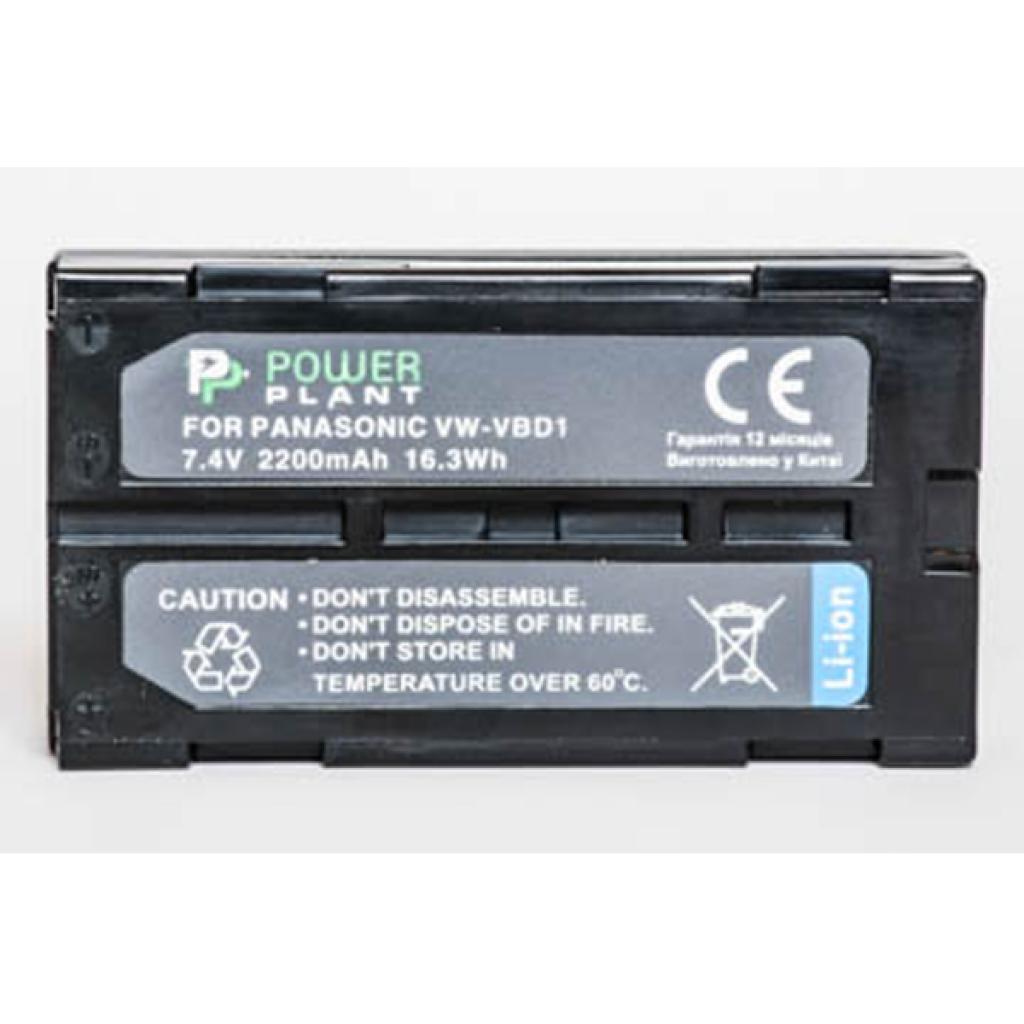 Акумулятор до фото/відео PowerPlant Panasonic VW-VBD1, BN-V812 (DV00DV1340) - зображення 2