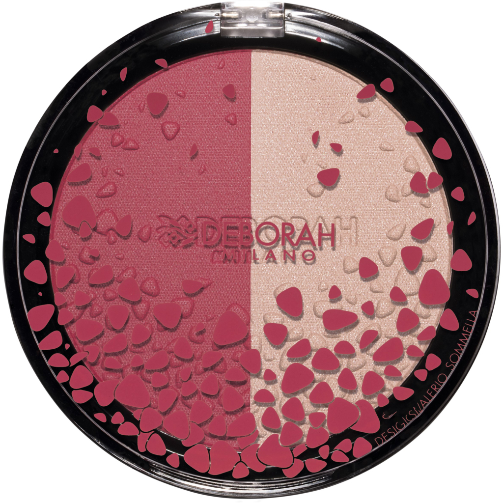 Рум'яна Deborah Duo Blush & Highlighter 01 - Rosa (8009518289558) - изображение 1